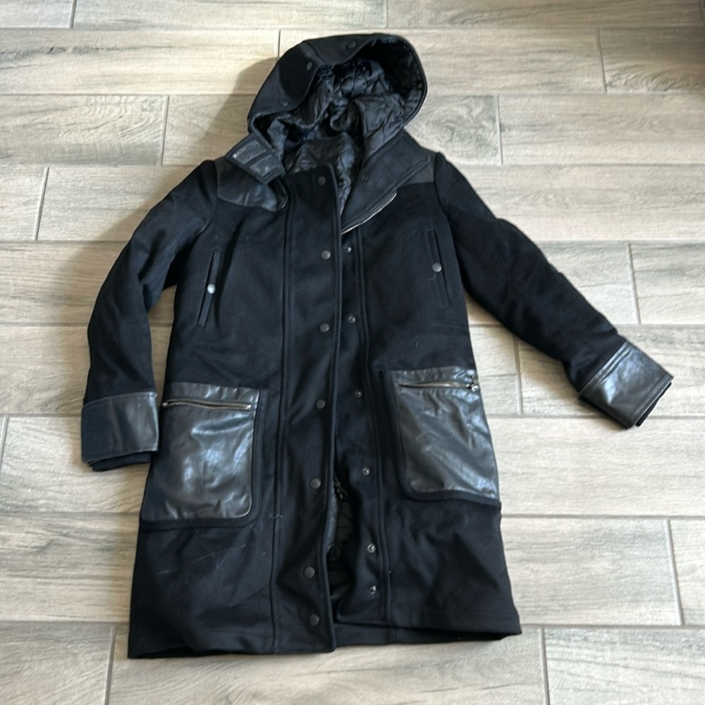 Rag & bone quilted line coat